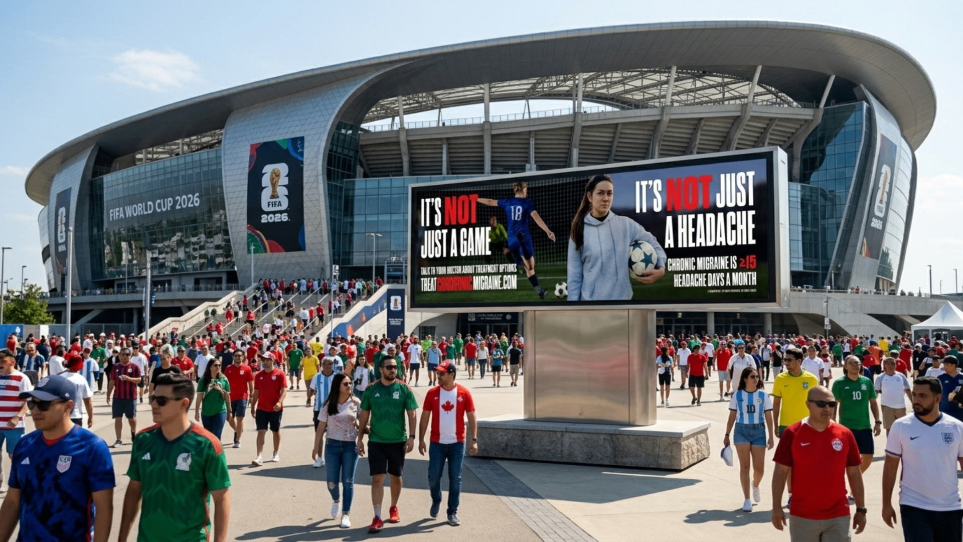 Botox Migraine / FIFA World Cup stadium preview